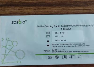 China 2019-NCoV esterilizó el oro coloidal de Kit Antigen Rapid Test Kit de la prueba COVID-19 en venta