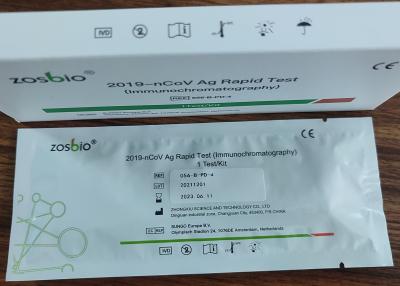 China Autoexamen nasal de la esponja de la prueba del antígeno de la sangre entera de BfArm en casa útil en venta