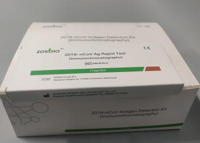 China COVID-19 2019-NCoV Antigen Rapid Cross Current Immunoassay Coronavirus Test Kit for sale