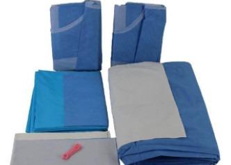 China Sterile C - Section Surgical Pack Caesarean Drape Pack Static Free for sale