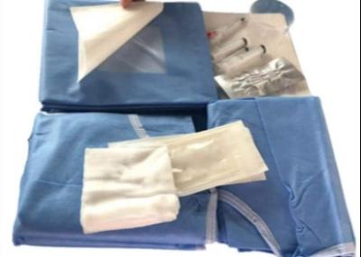 Chine L'oxyde d'éthylène chirurgical stérile de paquet d'oeil ophtalmique drapent le paquet à vendre