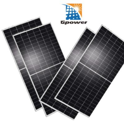 China IEC 460w Solar PV System Double Glass Mono PERC Solar Panels for sale