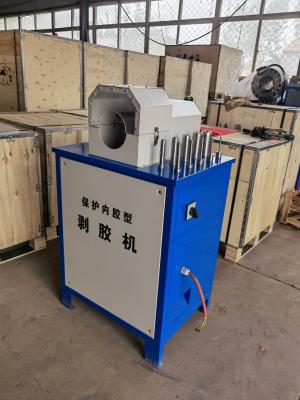 China SS Gevlechte Snijmachine van de het Gebruikspijp van pvc van de Slang Afschavende Machine Rubber Dubbele Te koop