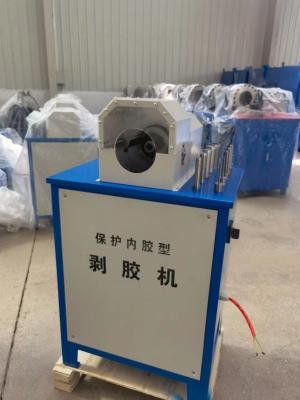 China Peladura hidráulica de la manguera 1500pcs/H de la herramienta de la manguera de goma automática de China que raspa en venta