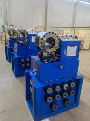 China arrugador hidráulico de la máquina de la manguera de alta presión de 6-38m m que prensa 1-1.5 pulgadas con el cambio rápido del dado en venta