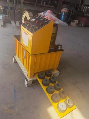China 220v-415v máquina de friso de FRISO da mangueira hidráulica da MÁQUINA da MANGUEIRA PODEROSA GRANDE de 2 POLEGADAS à venda