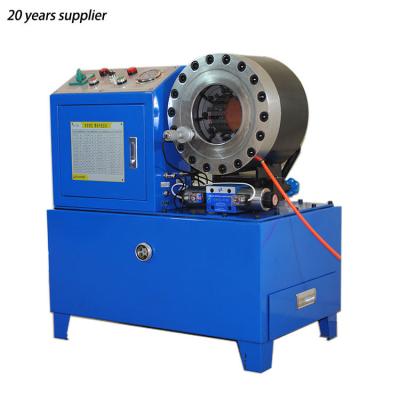 China DX68 DX69 Electric Hose Crimping Machine 600 Ton Steel Pipe Crimping Machine for sale