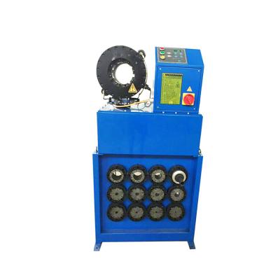 China 300t Hose Press Crimper 6-38mm Hydraulic Hose Maker Machine With Workbench And Quick Change Tools for sale