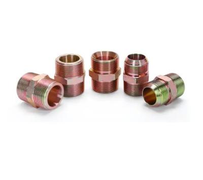 China 00400 Stainless Steel Hydraulic Hose Fittings Copper Brass Hydraulic Hose Ferrule Hose Endings for sale