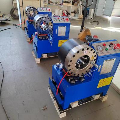 Chine Maximum d'ouverture 114mm DX68 Crimping de tuyau machine pompe à huile pression 31,5Mpa Puissance du moteur 3KW/4KW à vendre
