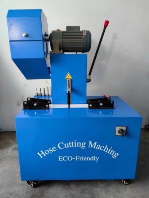 China Efficient Hydraulic Hose Cutting Machine with Cutting Blade Diameter φ350*2.8mm en venta