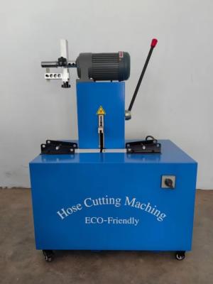 China 128kg Electric Rubber Hose Cutting Machine with Electric Power zu verkaufen