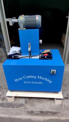 China Fast And Efficient Hose Cutting Machine 350*2.8mm Cutting Blade Diameter for sale