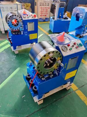 China 245Kg DX68 Hose Crimping Machine With Max Opening 114mm And Output Volume Of Pump 2.5L for sale