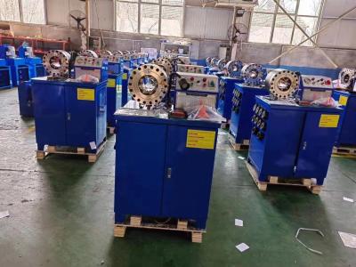 China 200 Pcs/H Rubber Hose Crimping Machine With 860*640*1300 Mm 600T Crimping Force for sale