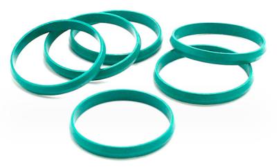 China Oil Gas Field Sealing Rubber O Rings Mold Opening And Available With 6-42 Size for sale