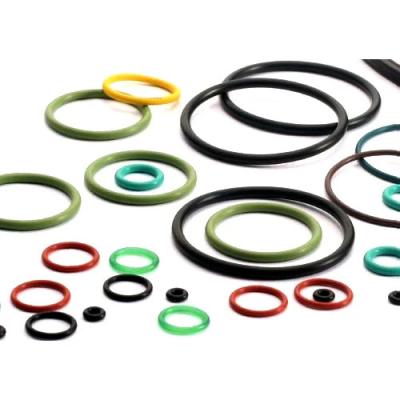 China FFKM Oil Resistant Rubber O Rings For Oil Gas Field Sealing Customizable Packaging en venta