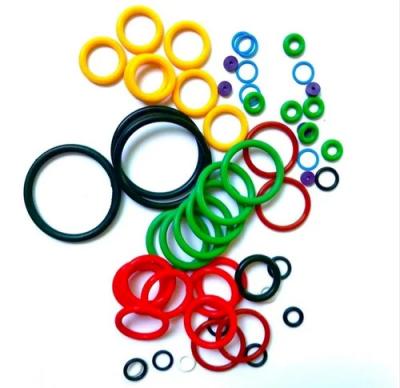 China AS568 Standard FFKM O Rings for Oil Gas Field Sealing Tear Strength Compression Molding en venta