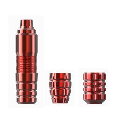中国 赤い色の入れ墨のペンはCorelessモーターを搭載する回転式5ボルトを機械で造る 販売のため