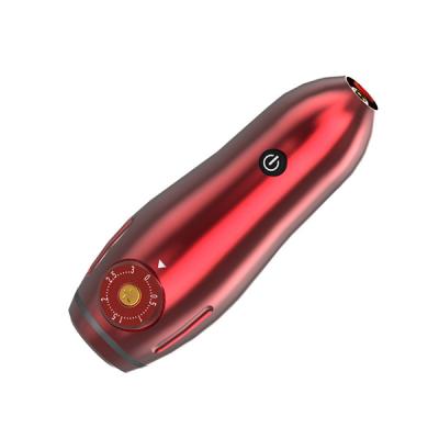 China Red Color Short Tattoo Pen With Adjustable Needle Tattoo Machine For Body Art Professional Artists for sale