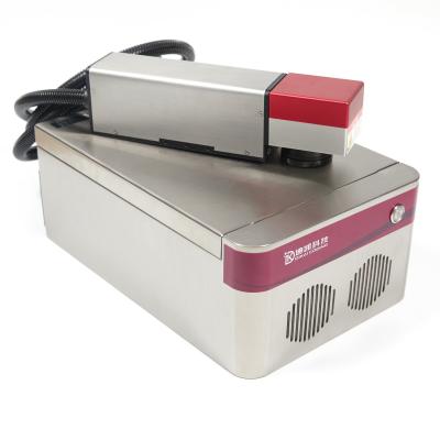 China 800W Fiber Laser Marking Machine Printing 210X210mm IP55 For Plastic for sale