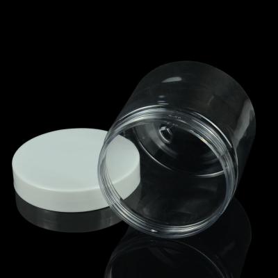 China envases libres plásticos transparentes del desodorante de la polimerización en cadena Bpa del tarro del ANIMAL DOMÉSTICO de la comida de 100ml 200ml 250ml en venta