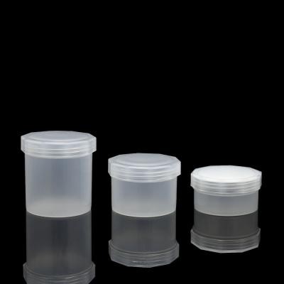China 60g 90g 140g Screw Cap Clear Cream Jar Non Slip Lotion Jars With Lids for sale