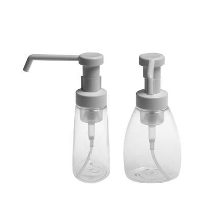 China 250ml Cosmetic Empty Disinfectant Bottle Foam Pump With Dispenser for sale