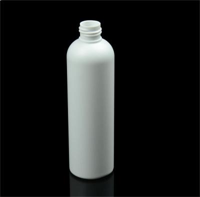 China 250ml personalizou da garrafa plástica branca do Hdpe da cor os recipientes plásticos finos 24/410 à venda