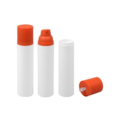 Chine Bouteille cosmétique de pompe à vide de lotion privée d'air du cylindre 20ml 100ml pour la crème de visage à vendre