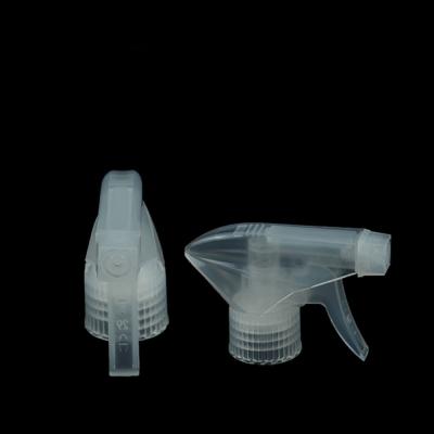 China Ribbed 28/410 Plastic Foam Plastic Spray Trigger Pump 28mm Polypropylene Trigger for sale