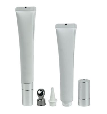 Chine L'oeil blanc de D19 X H85mm écrèment l'emballage cosmétique de massage d'oeil d'impression offset de tube d'ABL à vendre