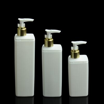 China 300ml 400ml 500ml PE Bottle With Outer Cover Shampoo Bottle for sale