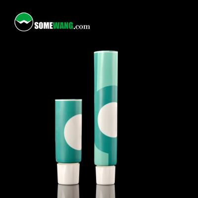 China tubo plástico D28mm de 60ml ABL con la boca aguda para la crema dental de los productos del cuidado personal en venta