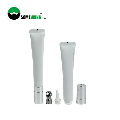 China 15ml ABL Plastic Eye Cream Tube With Massage Applicator For Cosmetic Packaging for sale
