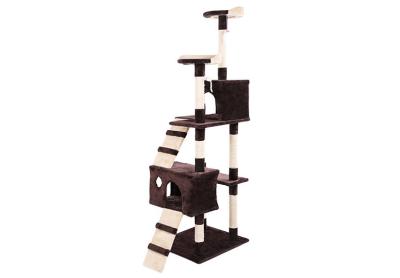 China Luxury Large Cat Climbing Frame 1.5CM Particleboard Eco - Friendly Weight 24.2kg for sale