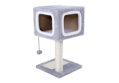 China Grey Color Cat Climbing Frame Soft Cozy Weight 4.9KG OEM / ODM Available for sale