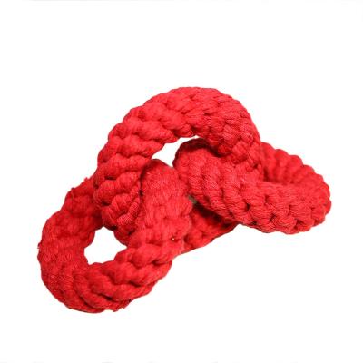 China Red Color Pet Play Toys Size 20cm Cotton Linen Material For Entertainment for sale