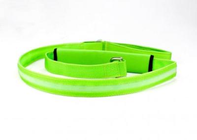 China 120cm Dog Collars And Leashes / Light Up Dog Leash Weight 200g Abrasion Resistant for sale