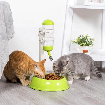 China Detachable Automatic Pet Food Dispenser Customized Logo Plastic Material for sale