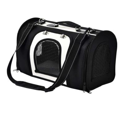China Black Color Pet Carrier Tote , Dog Carry Case Durable OEM / ODM Available for sale