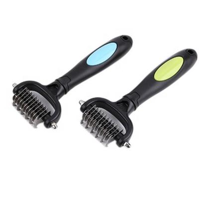 China Multiple Color Pet Combs And Brushes Size 8 * 17CM Non - Toxic Portable for sale