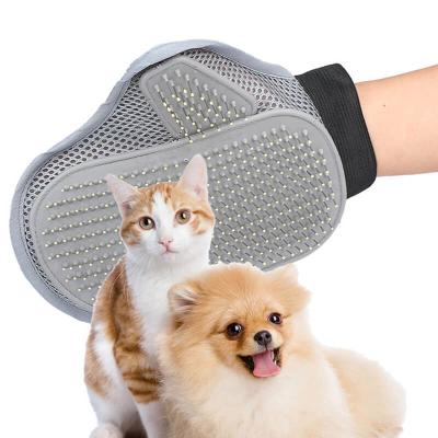 China Comfortable Pet Glove Dog Cat Comb Pin Brush For Medium / Long Hair for sale