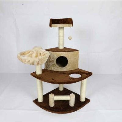 China Customized Color Cat Climbing Frame Helps Keep Cat From Damaging Carpets / Furniture for sale