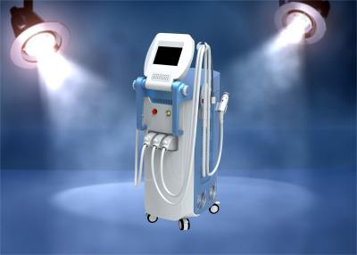 China Multifunction Facial Machine / Ipl Laser Hair Removal Machine 3 in 1 E-light Rf Nd Yag Laser for sale