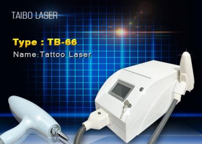 China Pigmentation Removal Tattoo Removal Laser Equipment , 1064nm 523nm Nd Yag Laser for Eyebrow Eliminate for sale