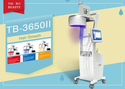 China Three Wavelength  Hair Loss Treatment Machine LED Light Color Touch Sreen Diode Laser for sale