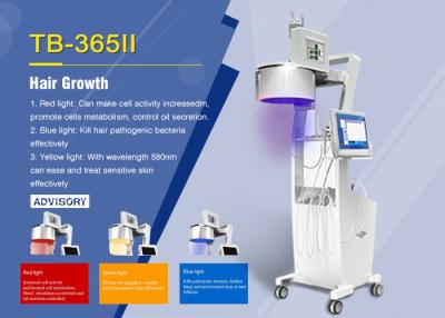 China 650nm Diode Laser Hair Growth Machine with Hair Analyzer Stationary Style for sale