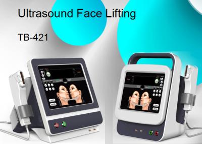 China Energy 8 - 35ms HIFU Face Lifting Machine Non - Surgival / Wrinkle Removal Equipment for sale