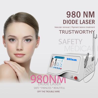China Multifunctional 3 In 1 980 nm Diode Laser Nail Fungus Removal / Spider Vein Removal Machine for sale